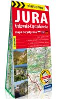 Okładka książki Jura Krakowsko-Częstochowska foliowana mapa turystyczna 1:50 000