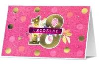 Opakowanie Karnet B6 Osiemnastka HM-200-2085