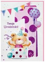 Opakowanie Karnet B6 Urodziny HM-200-1404