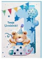 Opakowanie Karnet B6 Urodziny HM-200-1407