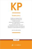 KP. Kodeks pracy oraz ustawy towarzyszące. Autor: Irena Brignull. SmakLiter.pl Okładka książki KP. Kodeks pracy oraz ustawy towarzyszące