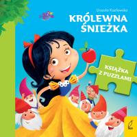 Książka z puzzlami Królewna Śnieżka. Autor: Kozłowska Urszula. SmakLiter.pl Okładka książki Książka z puzzlami Królewna Śnieżka