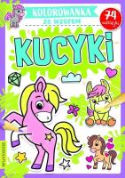 Okładka książki Kucyki (ze wzorem)