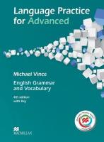 Language Practice for Advanced SB MPO+key pack. Autor: Vince Michael. SmakLiter.pl Okładka książki Language Practice for Advanced SB MPO+key pack