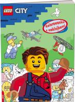 Okładka książki Lego city Kolorowanka z naklejkami NA-6002