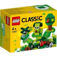 Lego CLASSIC 11007 Zielone klocki kreatywne. Wydawca: Lego. SmakLiter.pl Opakowanie Lego CLASSIC 11007 Zielone klocki kreatywne