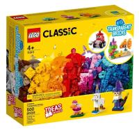 Lego CLASSIC 11013 Kreatywne przezroczyste klocki. Wydawca: LEGO(R). SmakLiter.pl Opakowanie Lego CLASSIC 11013 Kreatywne przezroczyste klocki