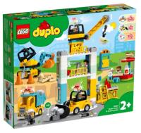 Opakowanie Lego DUPLO 10933 Żuraw wieżowy i budowa