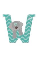 Opakowanie Litera W Weimaraner Zestaw zwierzęcy 12 sztuk