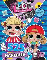 Okładka książki LOL Surprise 525 Naklejek