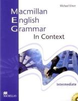 MACMILLAN ENGLISH GRAMMAR IN CONTEXT INTER NO KEY-MACM. Autor: Vince Michael. SmakLiter.pl Okładka książki MACMILLAN ENGLISH GRAMMAR IN CONTEXT INTER NO KEY-MACM