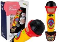 Mikrofon Żółto- Czarny Karaoke Nagrywający Piosenki. Wydawca: Lean Toys. SmakLiter.pl Opakowanie Mikrofon Żółto- Czarny Karaoke Nagrywający Piosenki