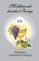 Okładka książki Modlitewnik dziecka Bożego. Pamiątka I Komunii Św.