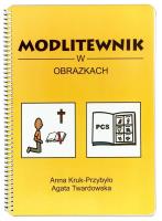 Modlitewnik w obrazkach PCS. Autor: Agata Twardowska, Anna Kruk-Przybyło. SmakLiter.pl Okładka książki Modlitewnik w obrazkach PCS