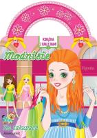 Okładka książki Modnisie. Na zakupach. Książka z naklejkami