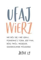 Opakowanie Mój dziennik - Ufaj wierz nie bój się