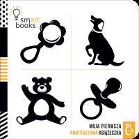 Moja Pierwsza Kontrastowa Książeczka. Autor: Opracowanie zbiorowe. SmakLiter.pl Okładka książki Moja Pierwsza Kontrastowa Książeczka