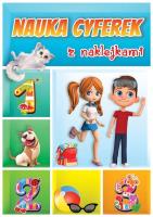 Okładka książki Nauka cyferekz naklejkami