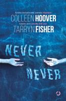 Okładka książki Never Never wyd. 2021
