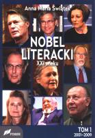 Okładka książki Nobel literacki XXI wieku T.1 2001-2009
