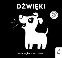 Okładka książki Oko malucha. Harmonijki kontrastowe. Dźwięki