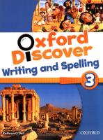 Oxford Discover 3. Writing & Spelling Book OXFORD. Autor: O'Dell Kathryn. SmakLiter.pl Okładka książki Oxford Discover 3. Writing & Spelling Book OXFORD