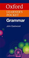Okładka książki Oxford Learner's Pocket Grammar OXFORD