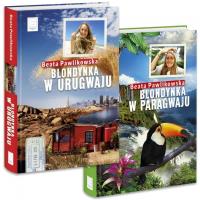 Pakiet: Blondynka w Paragwaju/Blondynka w Urugwaju. Autor: Beata Pawlikowska. SmakLiter.pl Okładka książki Pakiet: Blondynka w Paragwaju/Blondynka w Urugwaju