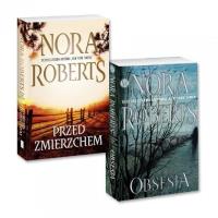 Pakiet: Przed zmierzchem/Obsesja. Autor: Nora Roberts. SmakLiter.pl Okładka książki Pakiet: Przed zmierzchem/Obsesja