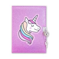 Opakowanie Pamiętnik brokatowy Jednorożec róż