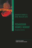 Pedagogika Dobrej Nowiny. Autor: Anna Walulik CSFN. SmakLiter.pl Okładka książki Pedagogika Dobrej Nowiny