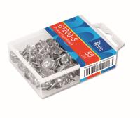 Opakowanie Pinezki Tetis tapicerskie srebrne 50 sztuk