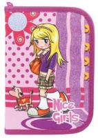 Opakowanie Piórnik jednokomorwy z wypos. Tiger Fans różowy