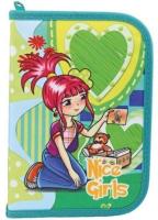 Opakowanie Piórnik jednokomorwy z wypos. Tiger Fans turkusowy