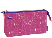 Opakowanie Piórnik Milan 5 komorowy COPPER III różowy