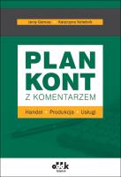 Okładka książki Plan kont z komentarzem