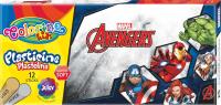 Plastelina Colorino Kids 12 kolorów Avengers. Wydawca: Patio. SmakLiter.pl Opakowanie Plastelina Colorino Kids 12 kolorów Avengers