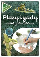 Płazy i gady naszych lasów. Autor: Katarzyna Kopiec-Sekieta. SmakLiter.pl Okładka książki Płazy i gady naszych lasów