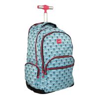 Opakowanie Plecak Milan na kółkach PEACOCK 25l niebieski
