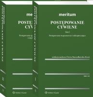 Postępowanie cywilne MERITUM Tom 1/2. Autor: Gil Izabella, Marszałkowska-Krześ Elwira. SmakLiter.pl Okładka książki Postępowanie cywilne MERITUM Tom 1/2