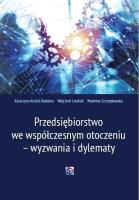 Przedsiębiorstwo we współczesnym otoczeniu.... Autor: Kozioł-Nadolna Katarzyna, Wojciech Leoński. SmakLiter.pl Okładka książki Przedsiębiorstwo we współczesnym otoczeniu...