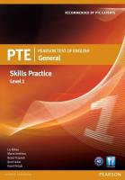 PTE General Skills Practice 1 SB PEARSON. Autor: Kilbey Liz, Beata Trapnell. SmakLiter.pl Okładka książki PTE General Skills Practice 1 SB PEARSON