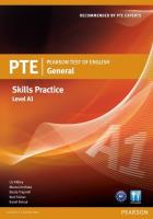 PTE General Skills Practice A1. Autor: Kilbey Liz, Beata Trapnell. SmakLiter.pl Okładka książki PTE General Skills Practice A1