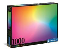 Puzzle 1000 color boom Czysty 39596. Wydawca: Clementoni. SmakLiter.pl Opakowanie Puzzle 1000 color boom Czysty 39596