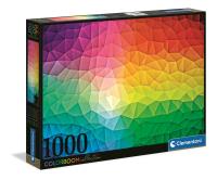 Puzzle 1000 color boom Mozaika 39597. Wydawca: Clementoni. SmakLiter.pl Opakowanie Puzzle 1000 color boom Mozaika 39597
