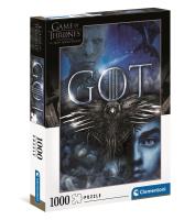 Puzzle 1000 Game of Thrones. Wydawca: Clementoni. SmakLiter.pl Opakowanie Puzzle 1000 Game of Thrones