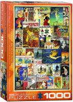 Opakowanie Puzzle 1000 Stare plakaty - Rowery