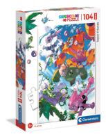 Puzzle 104 Maxi Super Kolor. Wydawca: Clementoni. SmakLiter.pl Opakowanie Puzzle 104 Maxi Super Kolor