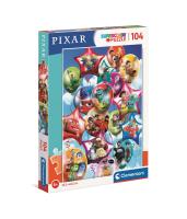 Puzzle 104 super color Pixar Party 25717. Wydawca: Clementoni. SmakLiter.pl Opakowanie Puzzle 104 super color Pixar Party 25717