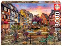 Puzzle 3000 Colmar/Francja G3. Wydawca: Educa. SmakLiter.pl Opakowanie Puzzle 3000 Colmar/Francja G3